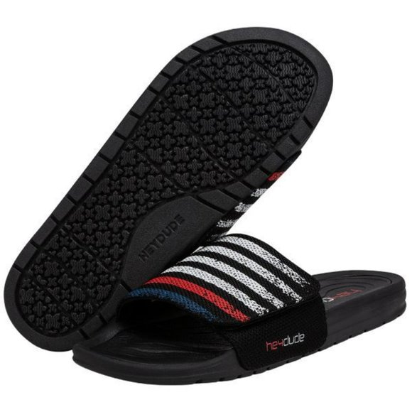 Hey Dude Phoenix Sox Size 11 Slide Patriotic 112194711 New In Box Slides… - Picture 3 of 6